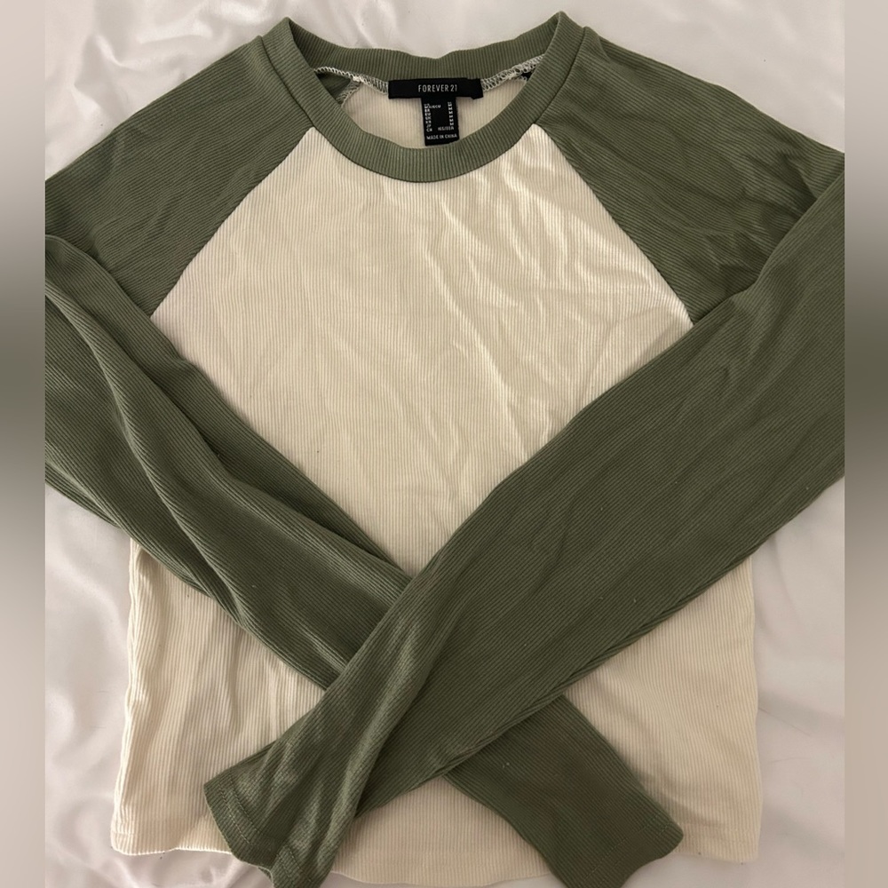 forever 21 baseball tee